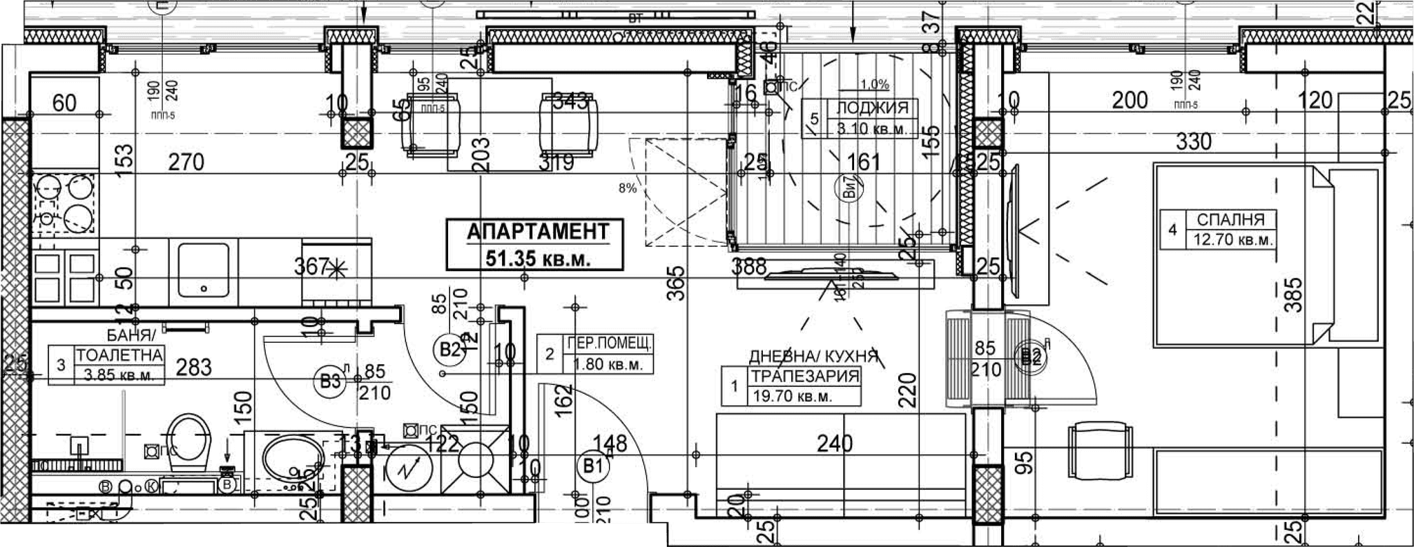 Апартамент 202 – 1