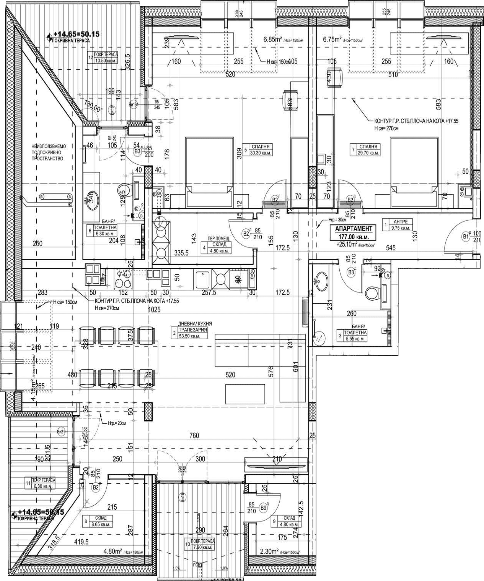 Апартамент 601 – 1